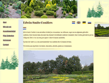 Tablet Screenshot of edwinsmitsconifers.com